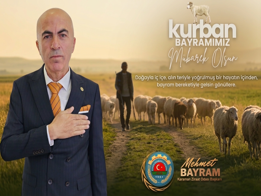YÖNETİM KURULU BAŞKANI MEHMET BAYRAM’IN KURBAN BAYRAMI MESAJI